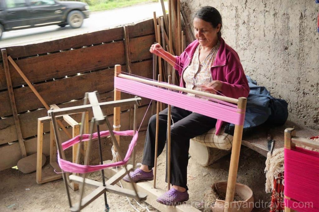 ikat weaving