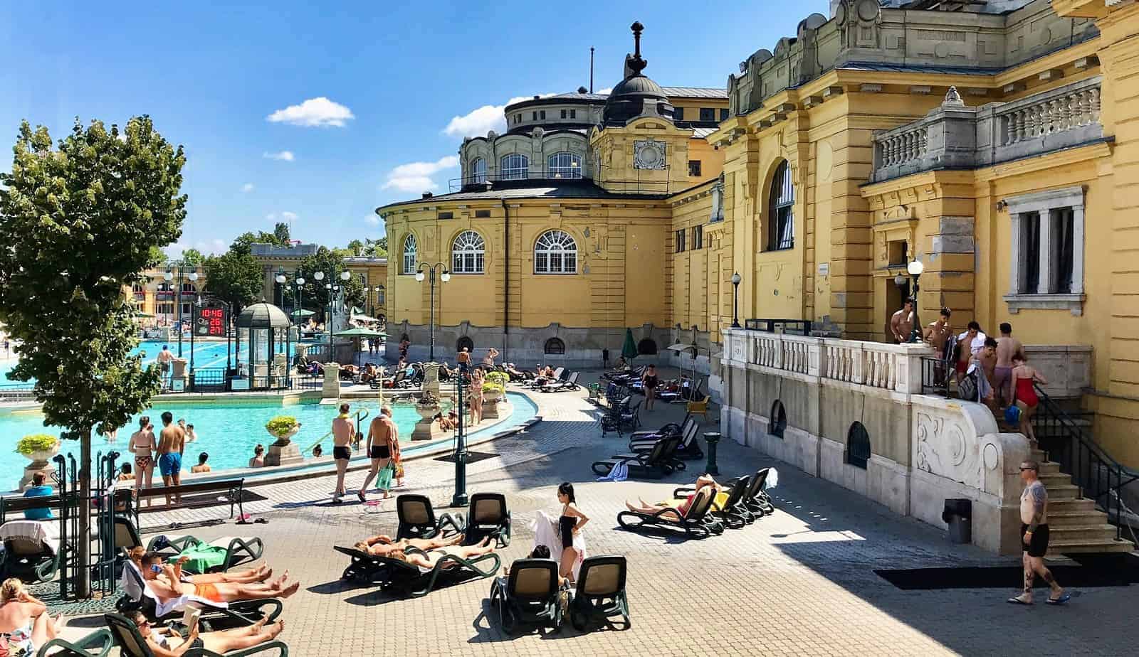 Spring Pool Hungary Amazing Things to See in and Around Budapest Hungary